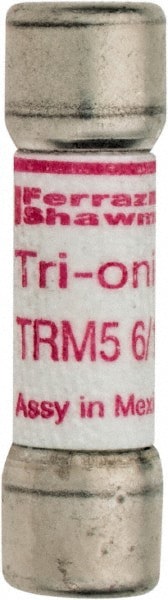 Cylindrical Time Delay Fuse: 5.6 A, 10.3 mm Dia