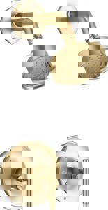 One Handle Single Function Shower Faucet in Vibrant Brushed Moderne Brass (Trim Only)