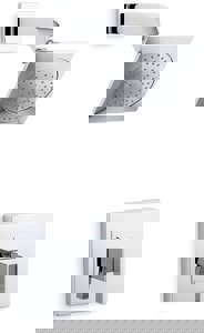 One Handle Single Function Shower Faucet in Polished Chrome (Trim Only)