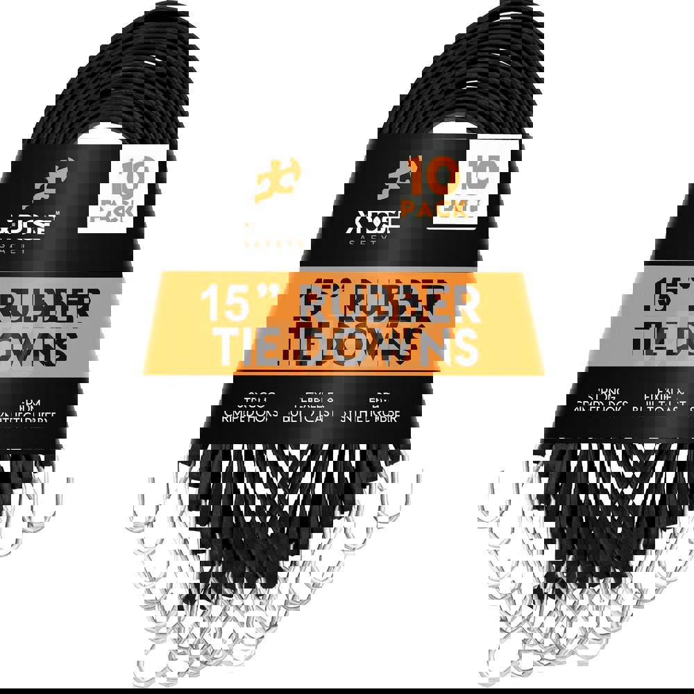 Heavy-Duty Tie Down: S Hook, Non-Load Rated