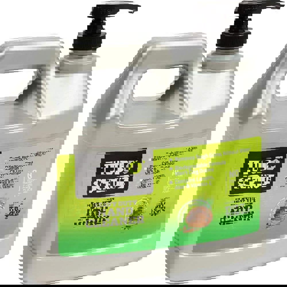 Hand Cleaners & Soap; Product Type: Hand Cleaner; Hand Cleaner with Grit ; Scent: Citrus ; Container Type: Pump Bottle ; Container Size: 1 gal ; Form: Liquid ; Color: White