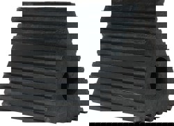 Rubber Wheel Chock: 5-1/8