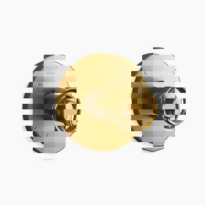 Single Handle Pressure Balancing Valve Trim in Vibrant Brushed Moderne Brass