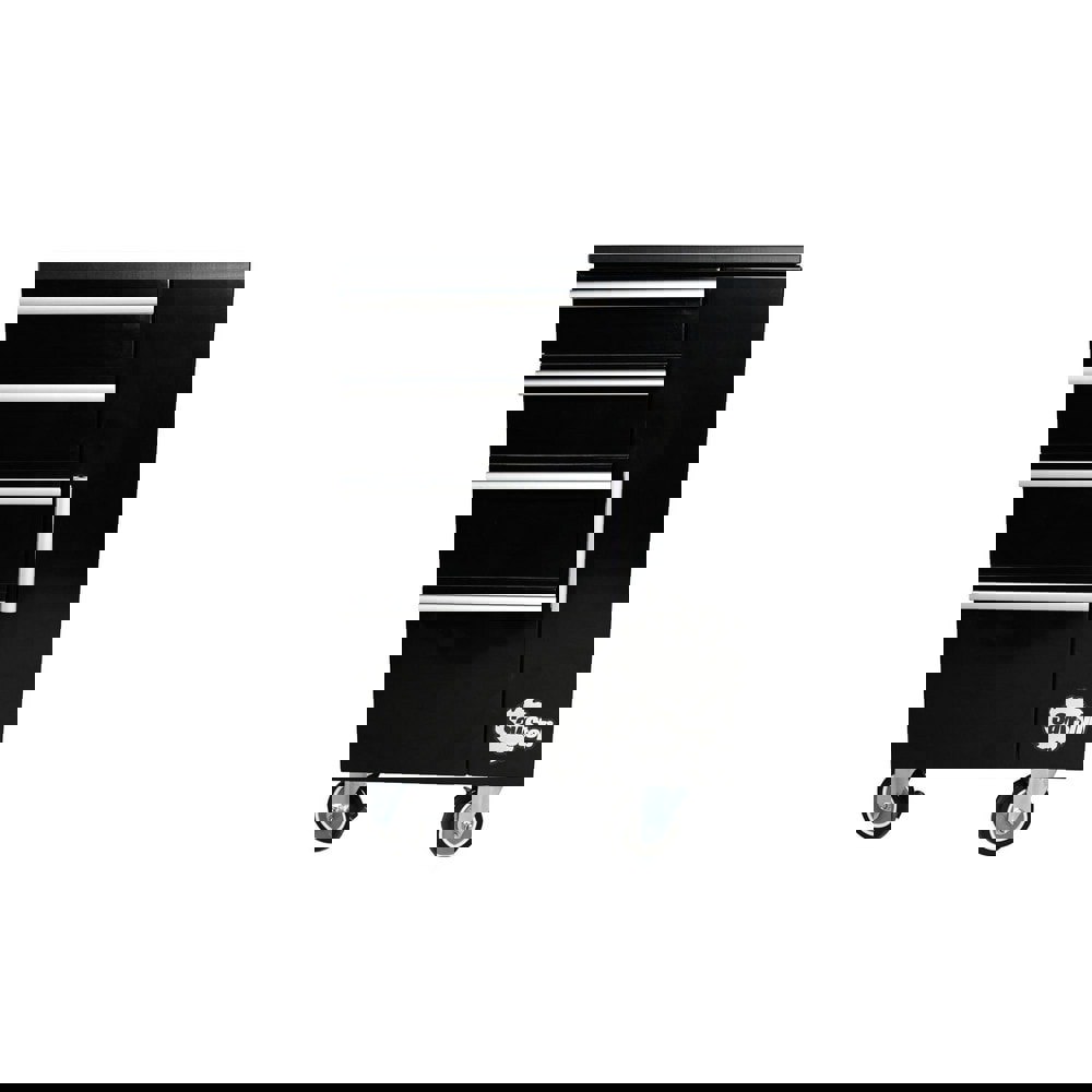 Tool Roller Cabinets; Drawers Range: Fewer than 5 Drawers ; Overall Weight Capacity: 600 ; Top Material: Polymer ; Color: Black ; Load Capacity Range: 500 Lb & Heavier ; Locking Mechanism: None