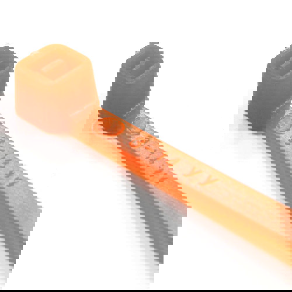 Cable Ties; Cable Tie Type: Standard Cable Tie ; Locking Style: Plastic Pawl ; Material: Polyamide ; Color: Orange ; Overall Length: 8.00 ; Overall Width (Decimal Inch - 4 Decimals): 0.1400