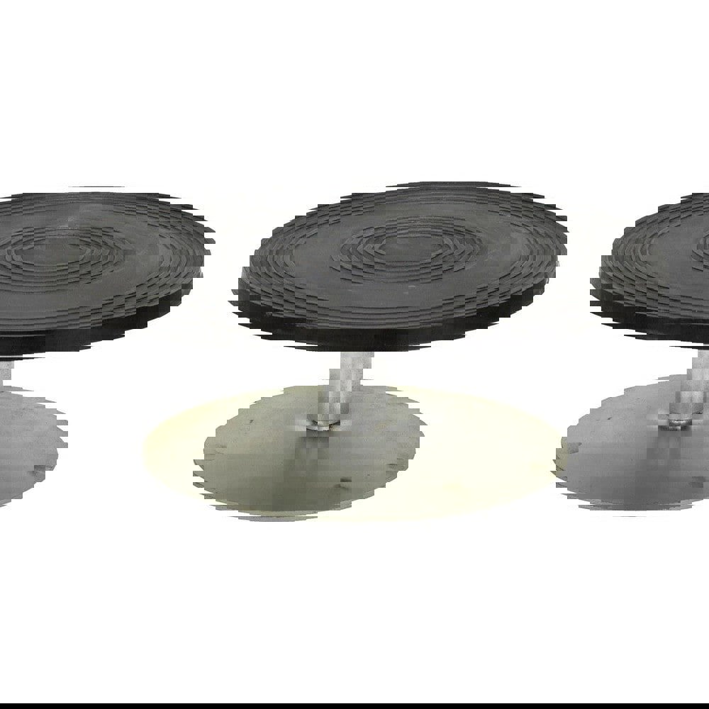 12 Inch Diameter x 4-1/16 Inch High Manual Turntable