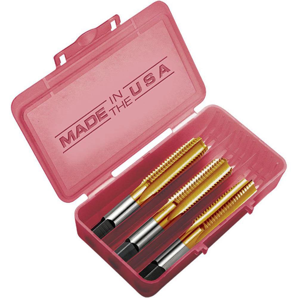Tap Sets; Overall Length (Decimal Inch): 5.7500 ; Thread Direction: Right Hand ; Thread Limit: D9 ; Number Of Taps: 3 ; Thread Standard: Metric Coarse ; Series: General Purpose Tap Sets - High Speed Steel - Hand Tap Sets - Metric