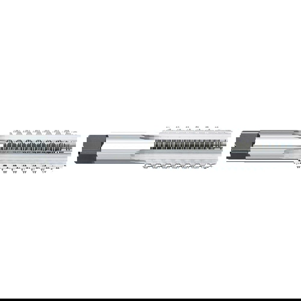 Straight Flute Tap: 5/8-11 UNC, 4 Flutes, Plug, 2B/3B Class of Fit, High Speed Steel, Uncoated