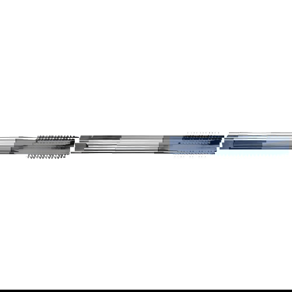 Spiral Point Tap: #10-32 UNF, 2 Flutes, Plug Chamfer, 2B/3B Class of Fit, High-Speed Steel, AlTiN Coated