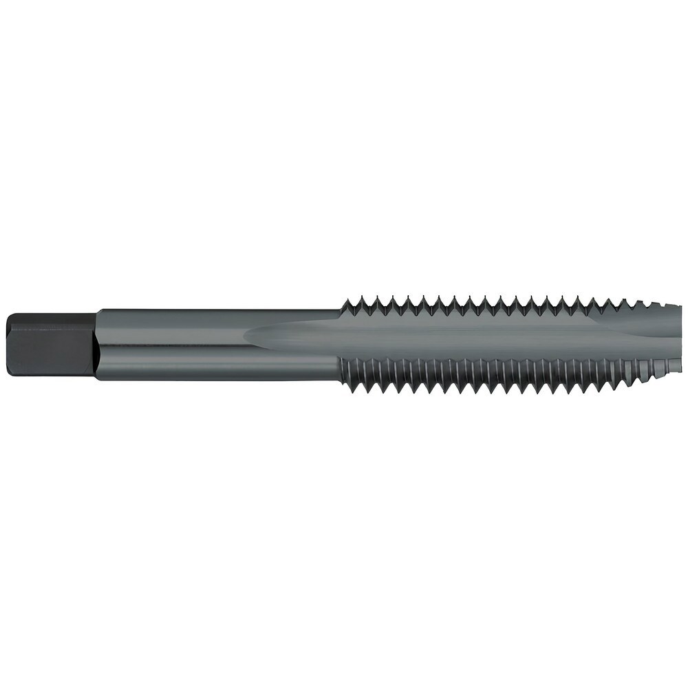 Spiral Point Tap: #6-40 UNF, 2 Flutes, Plug Chamfer, 2B/3B Class of Fit, High-Speed Steel, Steam Oxide Coated