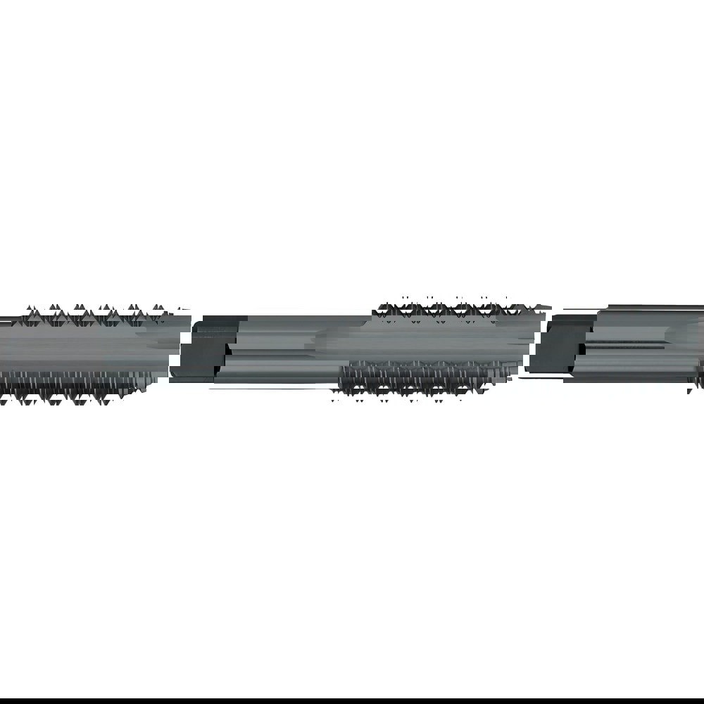 Spiral Point Tap: 1/4-20 UNC, 2 Flutes, Plug Chamfer, 2B/3B Class of Fit, High-Speed Steel, Nitride;Steam Oxide Coated