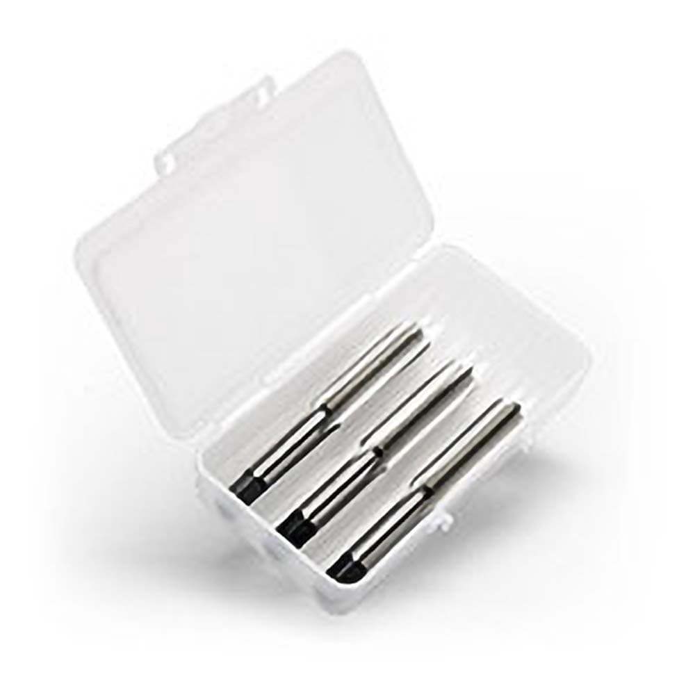 Tap Set: Metric Coarse, 4 Flute, Bottoming Plug & Taper, High Speed Steel