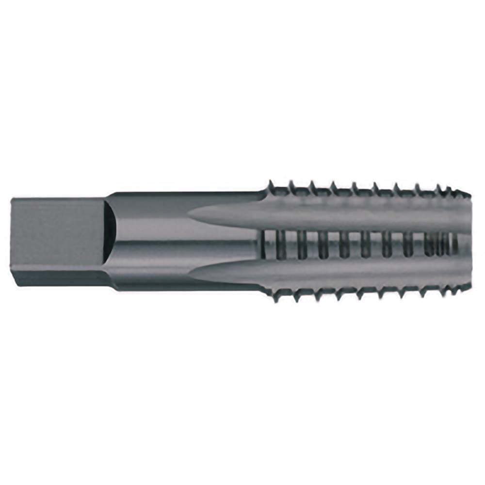 Standard Pipe Tap: 1-1/2 - 11-1/2, NPT, 7 Flutes, High Speed Steel, Steam Oxide Finish