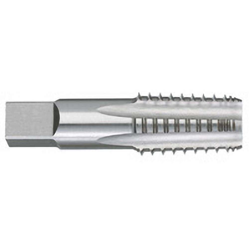 Standard Pipe Tap: 1 - 11-1/2, NPTF, 5 Flutes, High Speed Steel, Bright/Uncoated