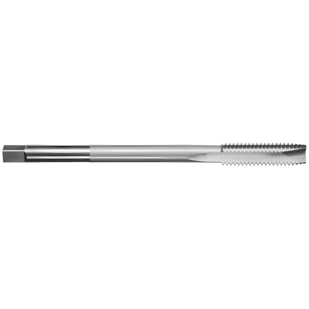 Spiral Point Tap: 3/4-16 UNF, 3 Flutes, Plug Chamfer, 2B/3B Class of Fit, High-Speed Steel, Bright/Uncoated