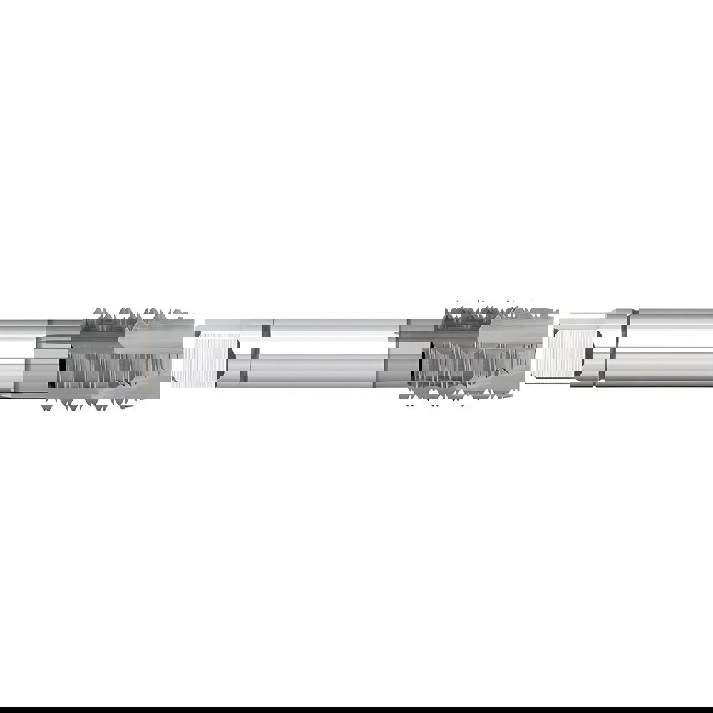Spiral Point Tap: M5x0.8 Metric, 3 Flutes, Plug Chamfer, 6H Class of Fit, Powdered Metal, TiCN Coated