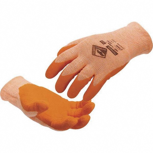 Cut, Puncture & Abrasive-Resistant Gloves: Size XL, ANSI Cut A9, ANSI Puncture 4, Latex, Polyethylene