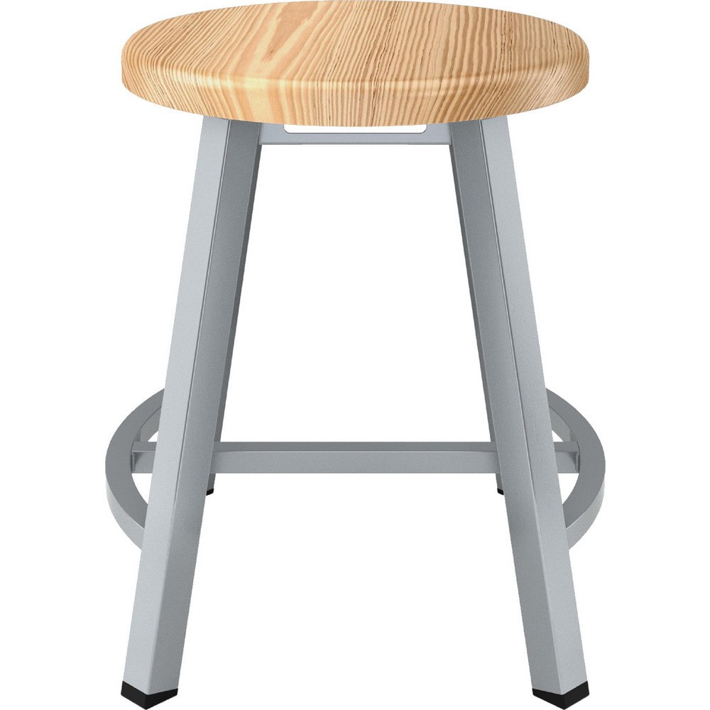 Stationary Stools; Seat Depth: 14in ; Seat Width: 14in ; Product Type: Fixed Height Stool ; Base Type: 4 Leg ; Minimum Seat Height: 18in ; Maximum Seat Height: 18in