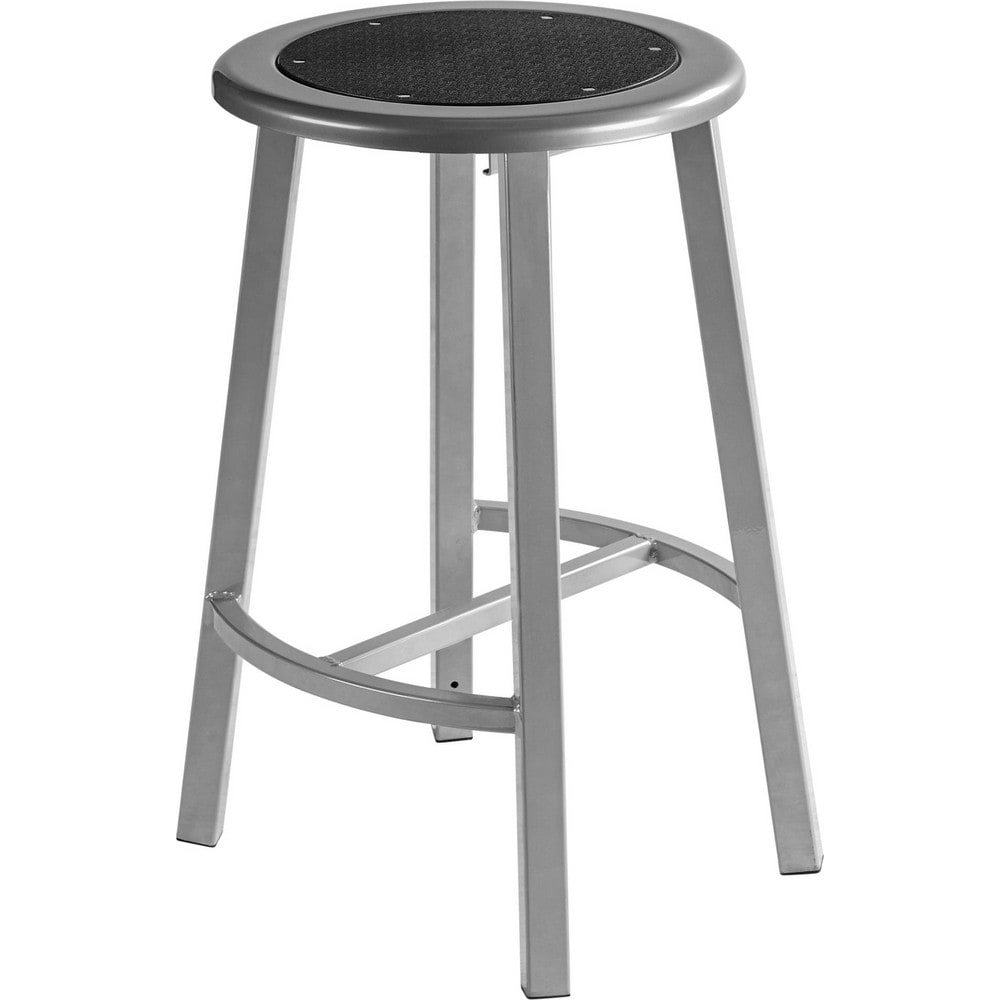 Stationary Stools; Seat Depth: 14in ; Seat Width: 14in ; Product Type: Fixed Height Stool ; Base Type: 4 Leg ; Minimum Seat Height: 24in ; Maximum Seat Height: 24in