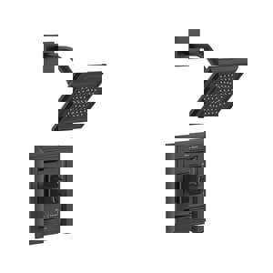 One Handle Single Function Shower Faucet in Matte Black (Trim Only)