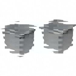 Polypropylene Storage Tote: 100 lb Capacity