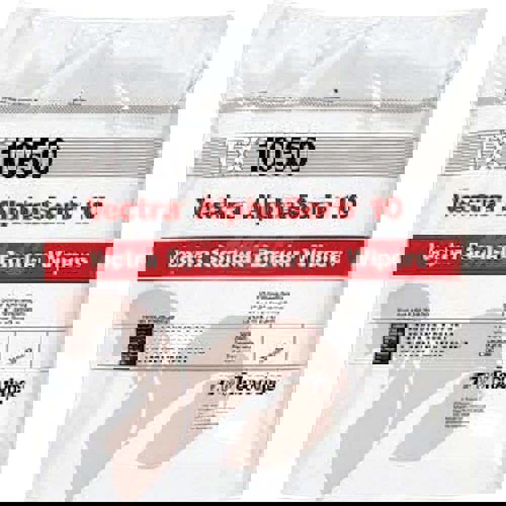 Clean Room Wipes: Dry, 100 Sheet/Pack