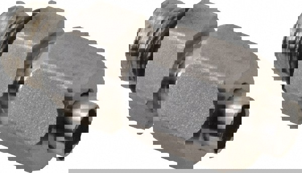 Stainless Steel Flared Tube Straight Thread Connector: 5/8