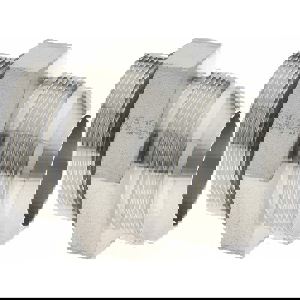 Stainless Steel Flared Tube Straight Thread Connector: 1