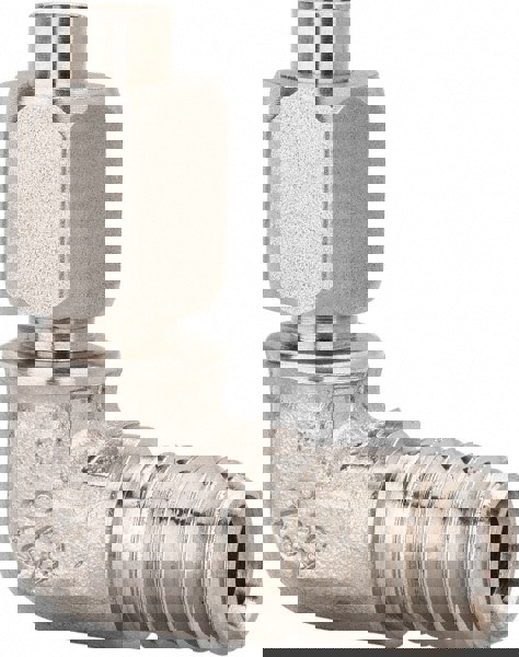 Stainless Steel Flared Tube Male Elbow: 1/4