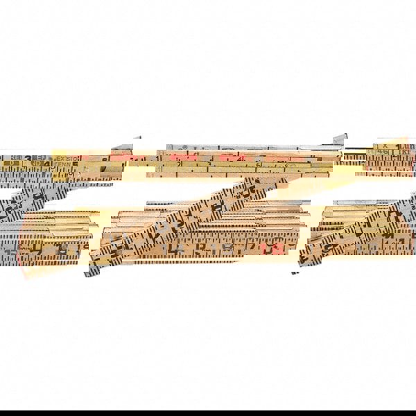 Folding Rules; Graduation (Inch): 1/16 ; Material: Wood ; Width (mm): 5/8 ; Width (Inch): 5/8 ; Color: Brown ; PSC Code: 5210