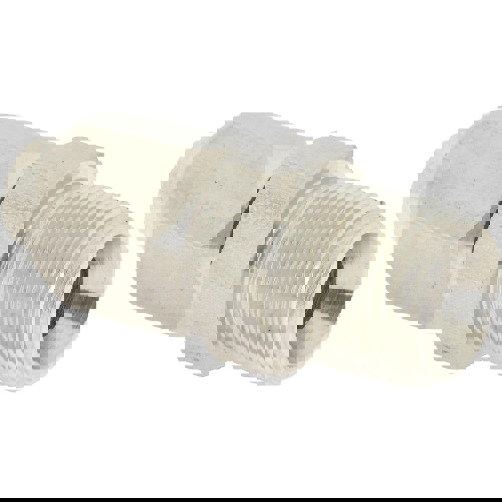 Stainless Steel Flared Tube Connector: 3/8