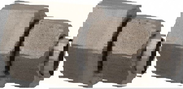 Stainless Steel Flared Tube Connector: 3/8