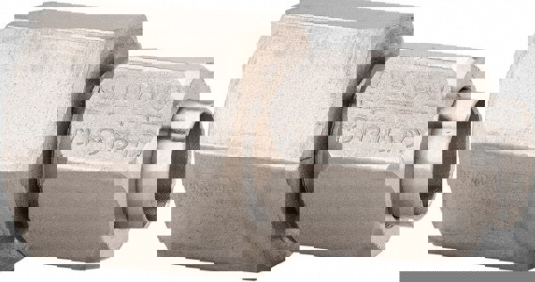 Stainless Steel Flared Tube Connector: 1/2