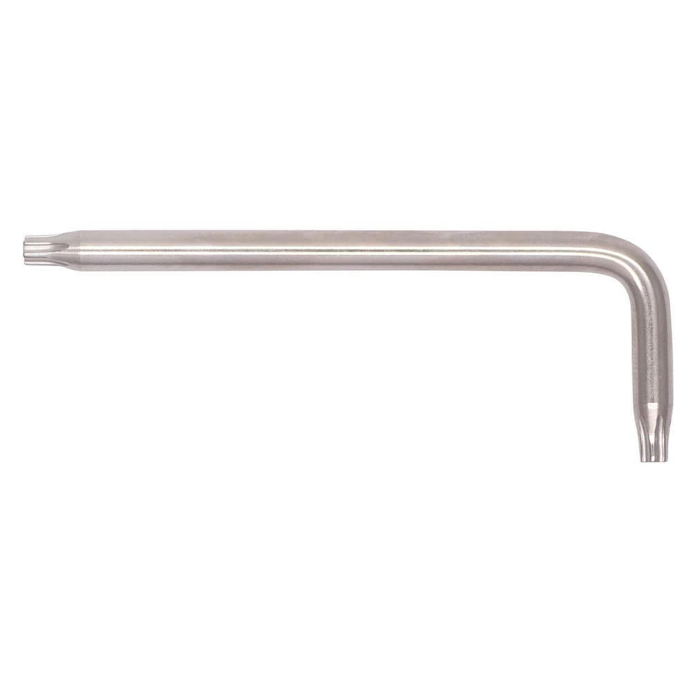 Torx Keys; End Type: Torx Plus ; Torx Size: T8IP ; Handle Type: L-Handle ; Material: Steel ; Overall Length (mm): 63.0000 ; Finish: Original EL/ARMOUR Plated