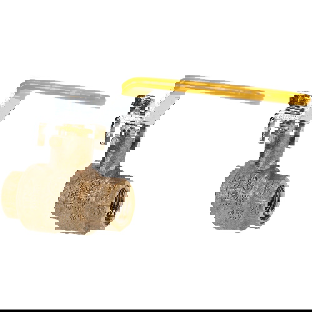 2-Way Manual Ball Valve: 1/4