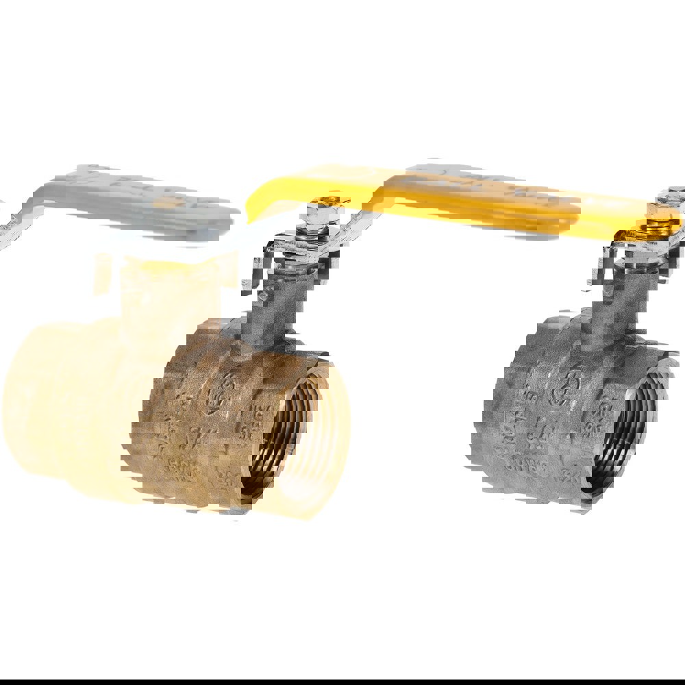 2-Way Manual Ball Valve: 3/4