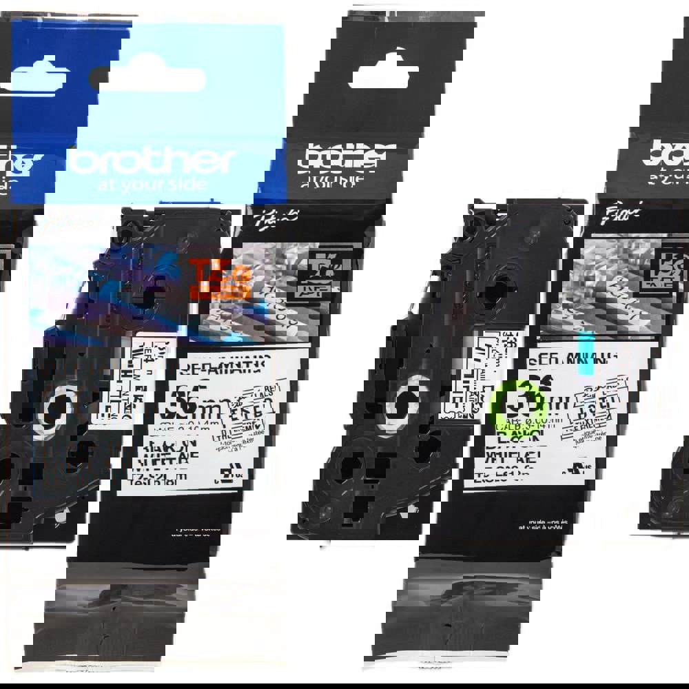 Labels, Ribbons & Tapes; Application: Cable Wraps; Wire Marking ; Type: Thermal Transfer Printable Label ; Color Family: White ; Color: White ; Number Of Labels Per Roll: 1 ; For Use With: Brother P-Touch Label Printers