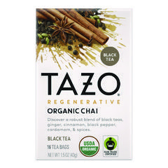 TEA,TAZO CHAI 6 16CT