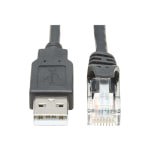 10FT USB-A TO RJ45 ROLLOVER M/M CONSOLE