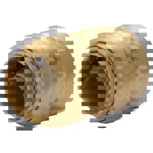 Brass Pipe Adapter: 1/2 x 1/2