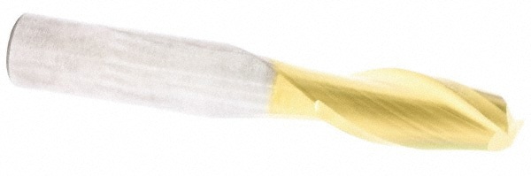 Square End Mill: 8.50 mm Dia, 15.00 mm LOC, 4 Flute, Solid Carbide