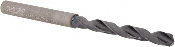 Jobber Length Drill Bit: #7 (0.2010) Dia, 135 deg, Solid Carbide