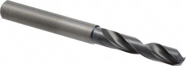 Screw Machine Length Drill Bit: 6.25 mm (0.2460) Dia, 135 deg, Solid Carbide