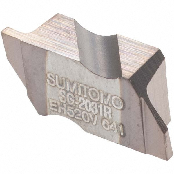 Grooving Insert: SG2031 EH520V, Solid Carbide