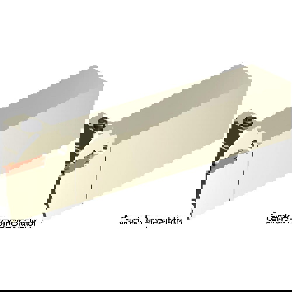 Indexable Grooving Toolholder: GNDMR163M 050, External, Right Hand