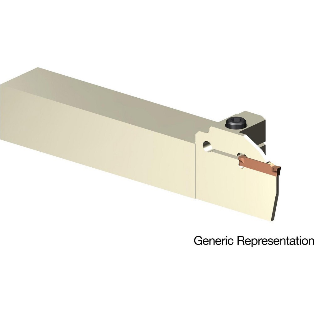 19.05mm Max Depth, 2mm Min Width, External Left Hand Indexable Grooving Toolholder