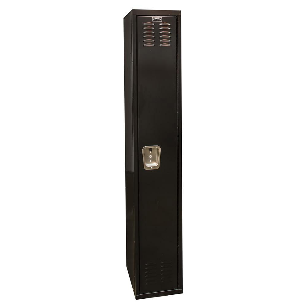 Lockers; Locker Style: Horizontal ; Locker Configuration: 1-Wide ; Assembled: Yes ; Shelf Capacity: 20 ; Handle Type: Recessed ; Locker Material: Steel