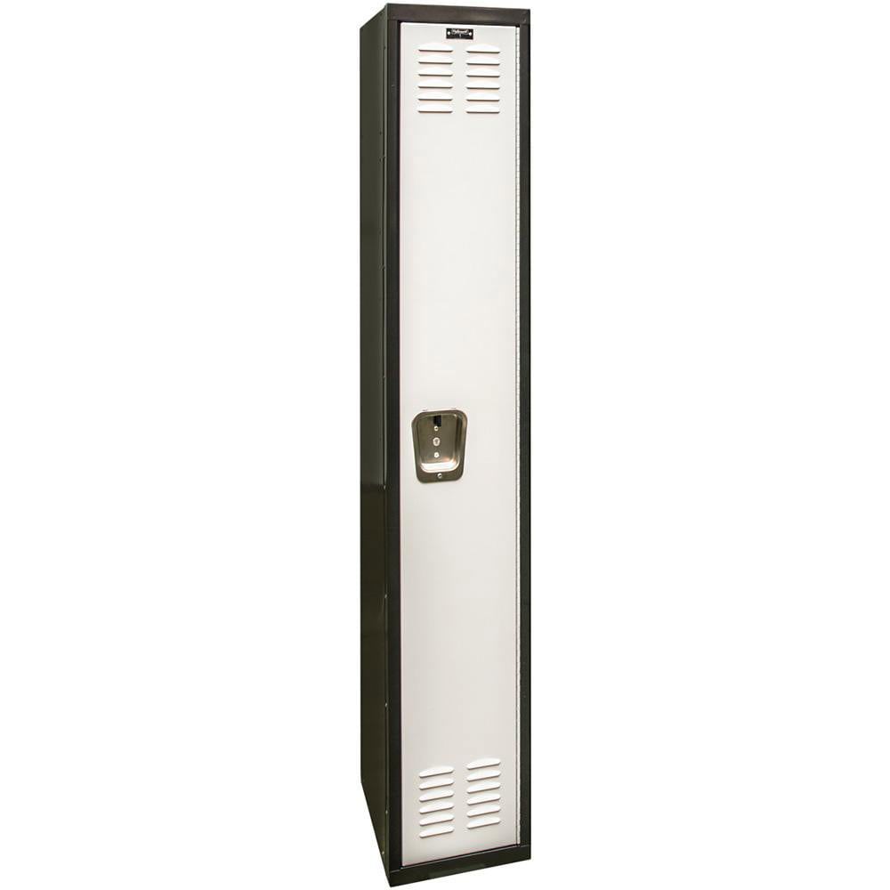Lockers; Locker Style: Horizontal ; Locker Configuration: 1-Wide ; Assembled: Yes ; Shelf Capacity: 20 ; Handle Type: Recessed ; Locker Material: Steel