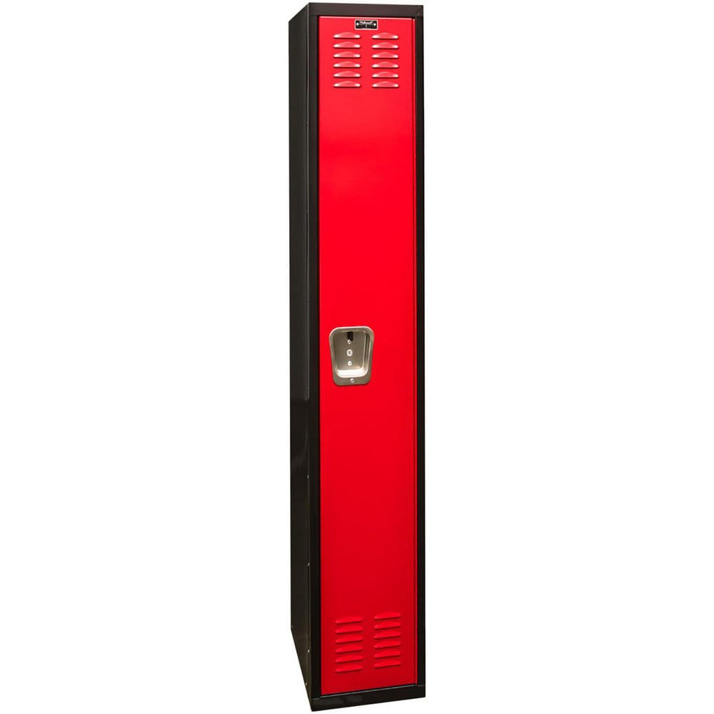 Lockers; Locker Style: Horizontal ; Locker Configuration: 1-Wide ; Assembled: Yes ; Shelf Capacity: 20 ; Handle Type: Recessed ; Locker Material: Steel