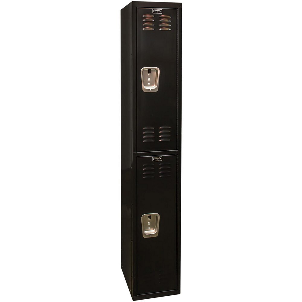 Lockers; Locker Style: Horizontal ; Locker Configuration: 1-Wide ; Assembled: No ; Shelf Capacity: 0 ; Handle Type: Recessed ; Locker Material: Steel